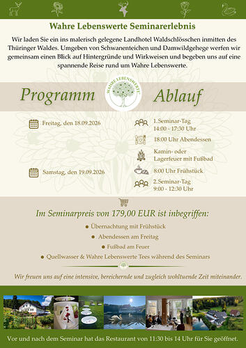 2. Seite Seminarerlebnis